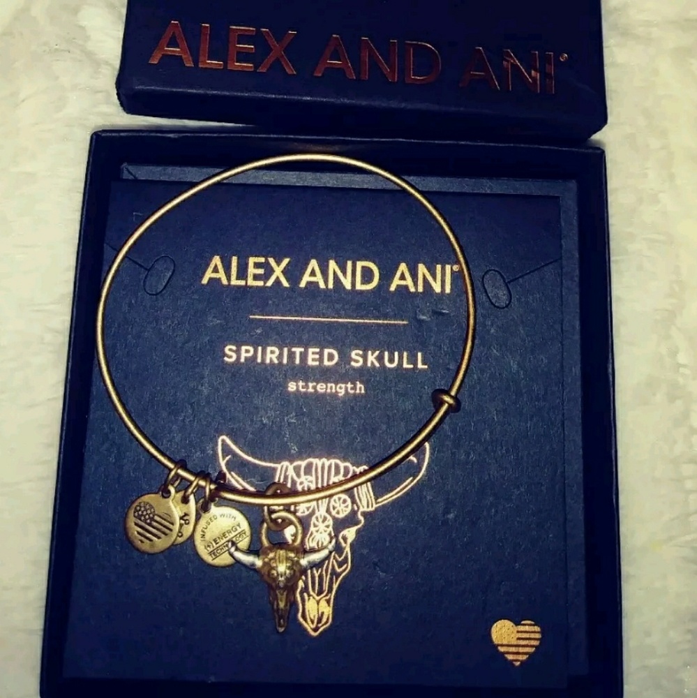 Alex and Ani Rafaelian Gold bracelet